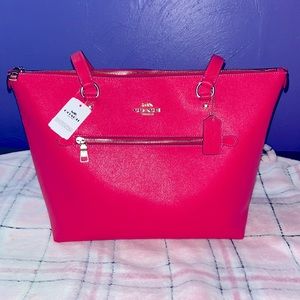 Coach Vibrant Pink Tote Bag